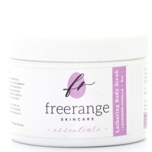 Free Range Skin Lavender Vanilla Lathering Scrub